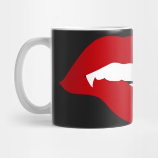 vampire mouth Mug